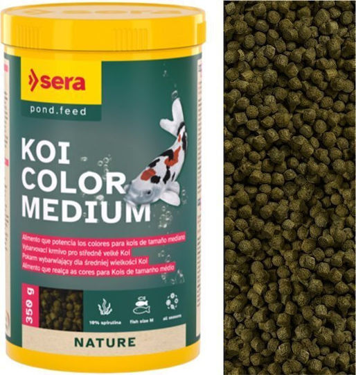 Sera Fischfutter Mittlere Süßwasserfische in Granulat mit Spirulina 1000ml 350g