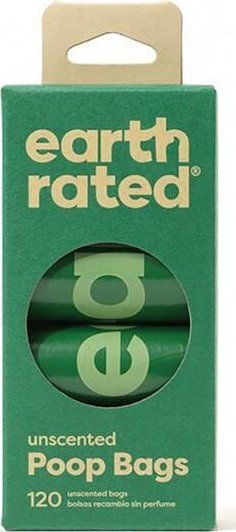 Earth Rated Οικολογικές Σακούλες Περιττώματα Σκύλου 8x15 Τεμ