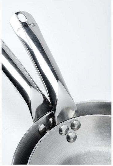 De Buyer Stainless Steel Shallow Pot 0.75lt / 16cm