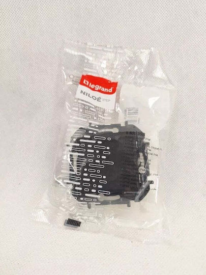 Legrand Niloe Einzeln Gemauerte Steckdose Wasserdicht mit Deckel Schwarze
