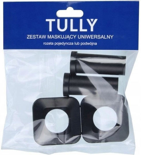 Invena Tully Abdeckungsset Schwarz Tzm C