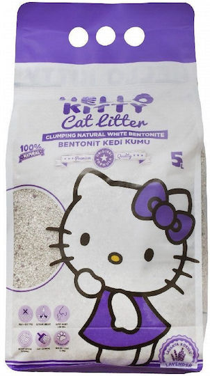 Katzenstreu Bentonit mit Lavendelduft 5lt