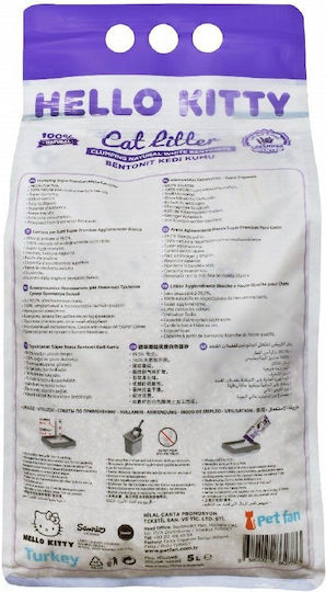 Katzenstreu Bentonit mit Lavendelduft 5lt
