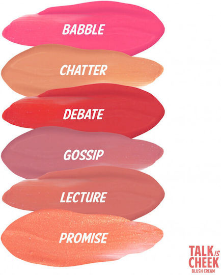 theBalm Talk Is Cheek Flüssiges Rouge Σάπιο Μήλο 4ml