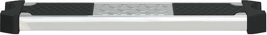 vidaXL Poolstufe aus Rostfreiem Stahl 50x9x3,5cm Silber