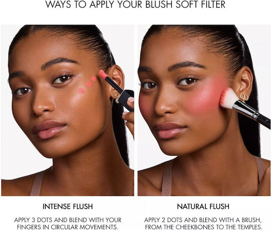 Dior Forever Blush Soft Filter Lichid Fard Obraz 03 Bloom