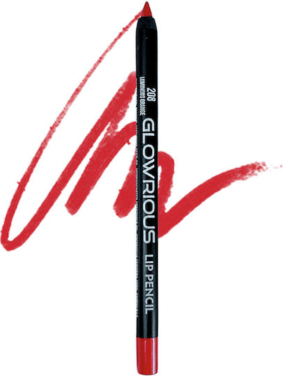 Glowrious Молив за устни 208 Luminous Orange