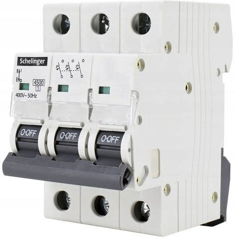 Bemko Automatischer Leistungsschalter 10A Dreipolig AC