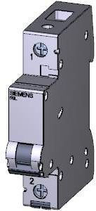 Siemens Automatic Circuit Breaker 4A Single Pole AC 5SL6104-6