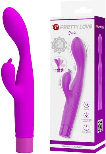 Pretty Love Double Vibrator Purple