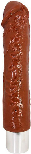 Pretty Love Realistic Vibrator with Remote Control Brown