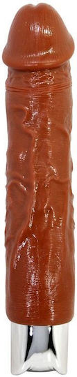 Pretty Love Realistic Vibrator with Remote Control Brown
