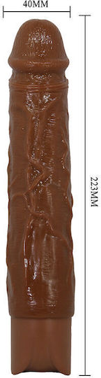 Pretty Love Realistic Vibrator 22cm Brown