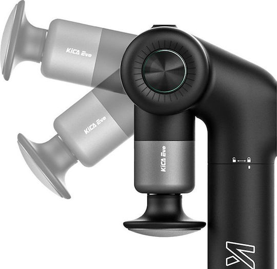 Massage Gun for the Head with Vibration and Heating Function Black