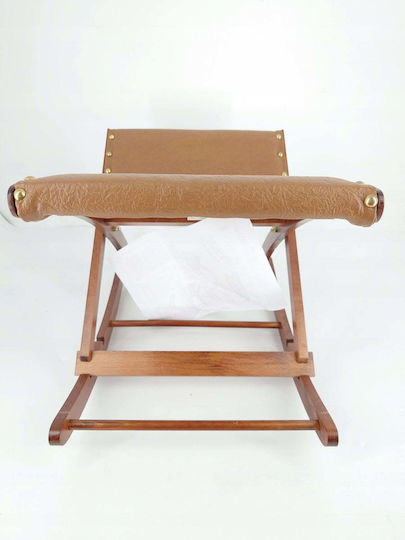 Maximex Klappbarer Fußhocker mit Stauraum aus Holz Maximex Klappbarer Fußhocker mit Stauraum aus Holz