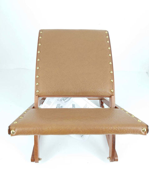 Klappbarer Fußhocker mit Stauraum Hölzernes