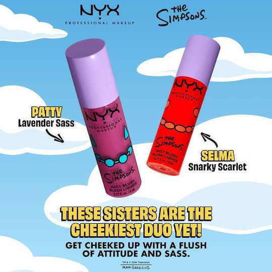 NYX Professional Makeup The Simpsons Juicy Flüssiges Rouge 8g 8ml