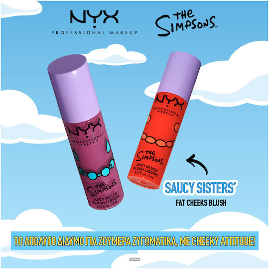 NYX Professional Makeup The Simpsons Juicy Flüssiges Rouge 8g 8ml