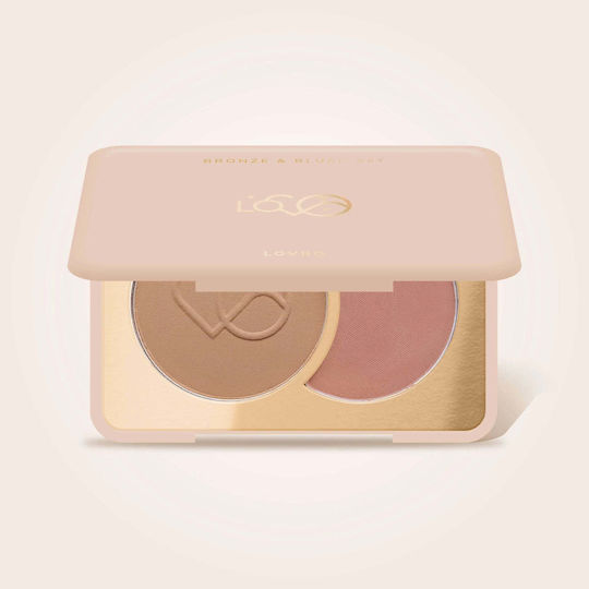 Bronze & Blush Set Pressed Bronzer Blush Face Contouring 5g