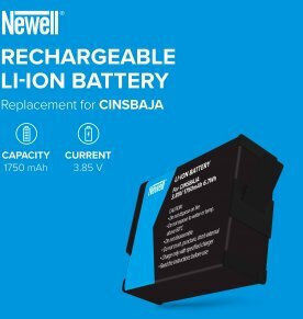 Cameron Sino Ersatzbatterie Newell Cinsbaja Insta360 Ace Ace Pro