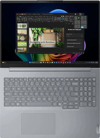 Lenovo ThinkBook 16 G9 IPL 16" IPS FHD+ (Ultra 5-325/16GB/512GB SSD/W11 Pro) Арктично сиво (Международна английска клавиатура)