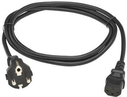 Eaton IEC C13 Schuko - IEC C13 Schuko Cable 2m Black P054-02M-EU