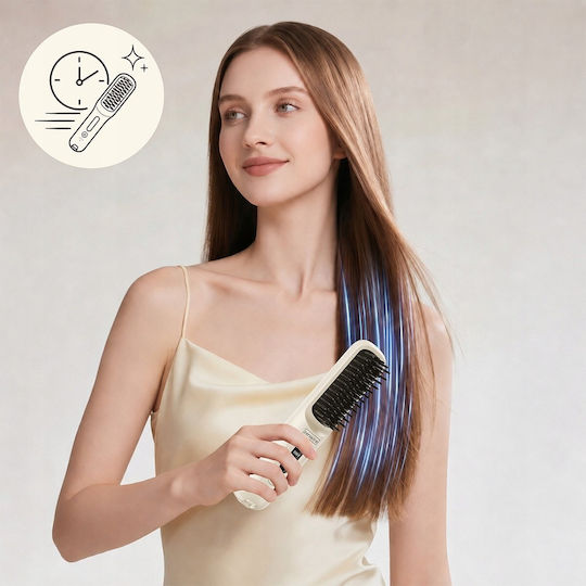 Zenwire Ceramic Heated Electric Hair Brush 35W