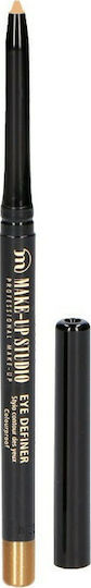 Make-up Studio Eye Definer Μολύβι Ματιών Gold