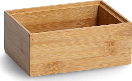 Zeller Organizator Cosmetic Alb 2 buc. 14.5x14.5x11cm.