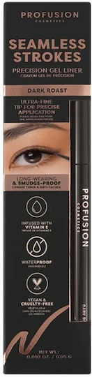 Profusion Cosmetics Seamless Strokes Gel Augenstift Dunkel Röst