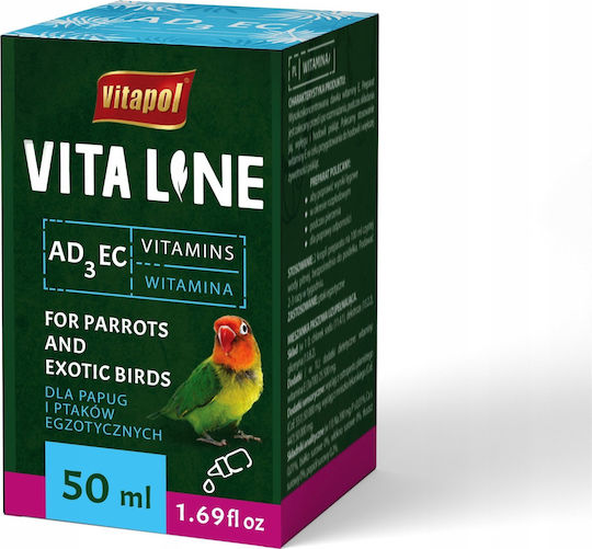 Vitapol Vitaline Βιταμίνη Πτηνών 50ml