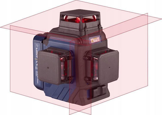 Limit Selbstnivellierendes Lineares Laser-Nivelliergerät Rote Laserstrahl mit Arbeitsbereich 50m