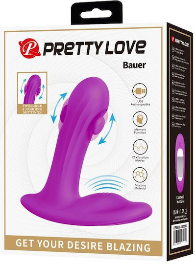 Pretty Love Analvibrator Lila