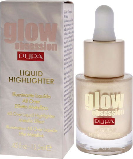 Pupa Glow Obsession Flüssiger Textmarker 100 Sunrise 13,5ml