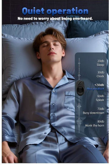 Ophelia's Dream Toys Rechargeable Vibrating Cock Ring 10 Vibration Modes Usb-c Charging Quiet Operation – Black 10sw5029