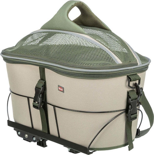 Trixie Trixie Hundetragetasche Für Fahrradtransport Bis 10kg Grüne M46xP40xH33cm