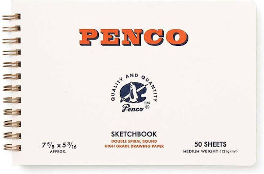 Skizzenblock Spiral Sketchbook Medium Penco B6 131 X 200 Mm
