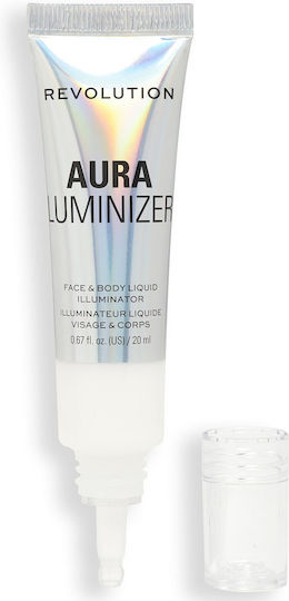 Highlighter Makeup Revolution London Mood Switch Aura Luminizer 20 ml pentru femei