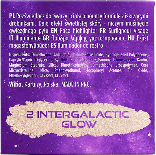 Wibo Meteor Shower Iluminator Highlighter Față Corp 02 Intergalactic Glow