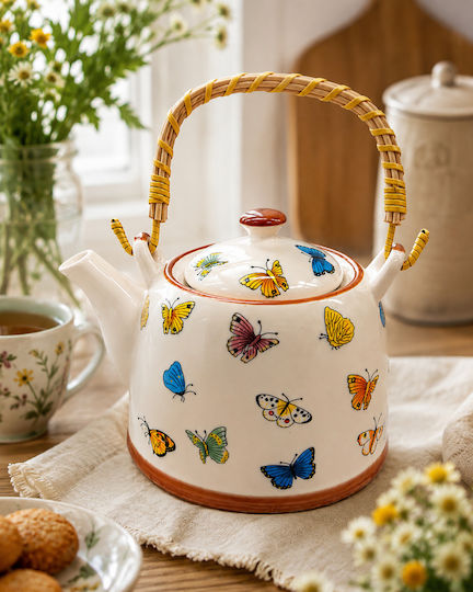 Чайник с филтър Порцелан 750ml Чайник с филтър Порцелан 750ml