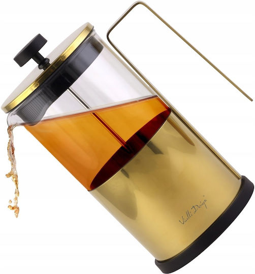 Vialli Design Vialli Design Teekanne mit Filter Glas 1000ml