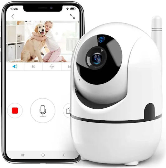 75123 IP Камера за видеонаблюдение Wi-Fi HD 720P с Двупосочна Комуникация