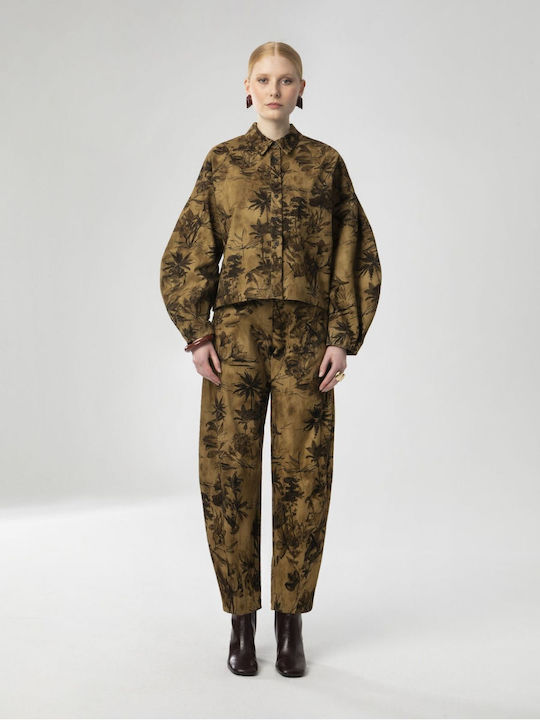Moutaki Damenhemden Khaki