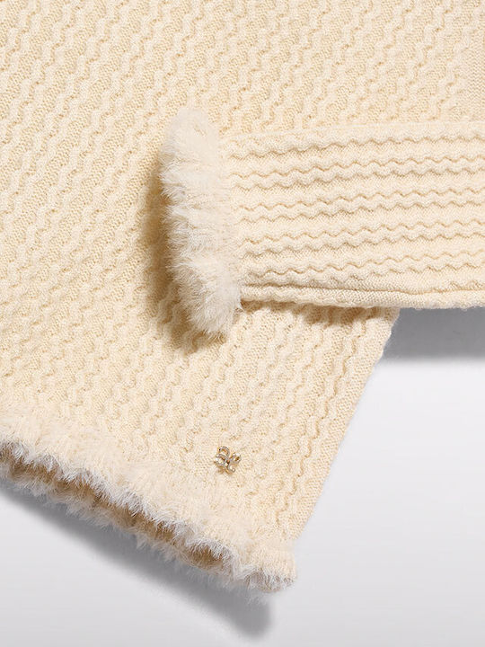 Kinderoberteile Rollkragenpullover Langärmelig Beige