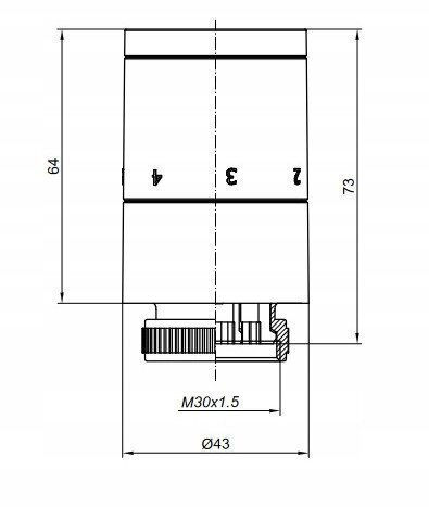 IMI TA Handbuch Thermostatventil für Heizkörpergehäuse 1 Stück