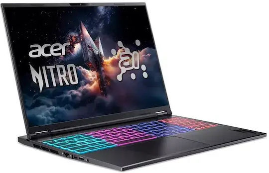 Acer Nitro 16S AI AN16S-61 -R28Q 16" IPS QHD+ 180Hz (Ryzen AI 300 Series-9 365/8GB/512GB SSD/GeForce RTX 5070/W11 Pro) (US Keyboard)