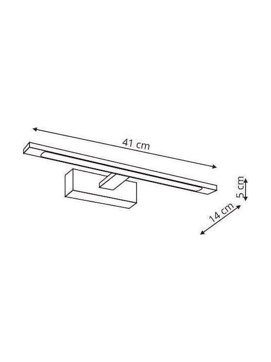 Light Prestige Lampă de baie LED albă Light Prestige Lampă de baie LED albă
