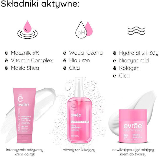 Farmona Evree Mystic Rose Комплект за грижа за хидратация 3 бр