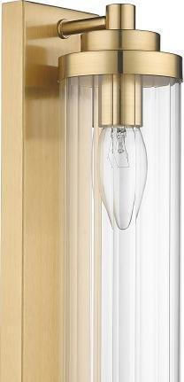 Light Prestige Lorenzo Φωτιστικό Τοίχου με Ντουί E14 Χρυσό