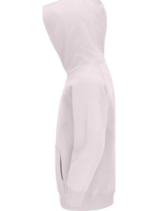 Damen Sweatshirt mit Kapuze Rosa